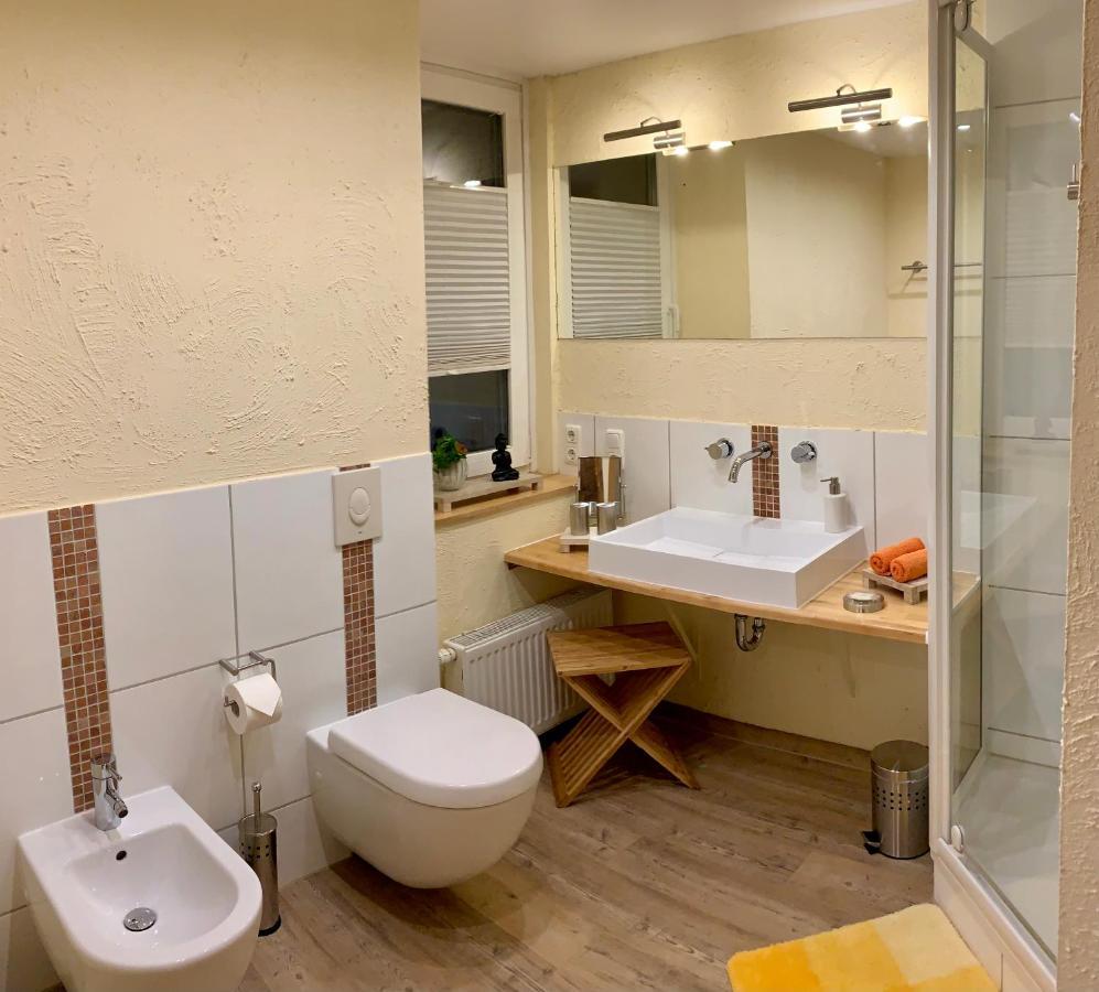 Ferienwohnung Janus Altstadt-Hameln Haus 1 Inklusive Parkplatz Mit Und Ohne Balkon Hamelin Exterior foto